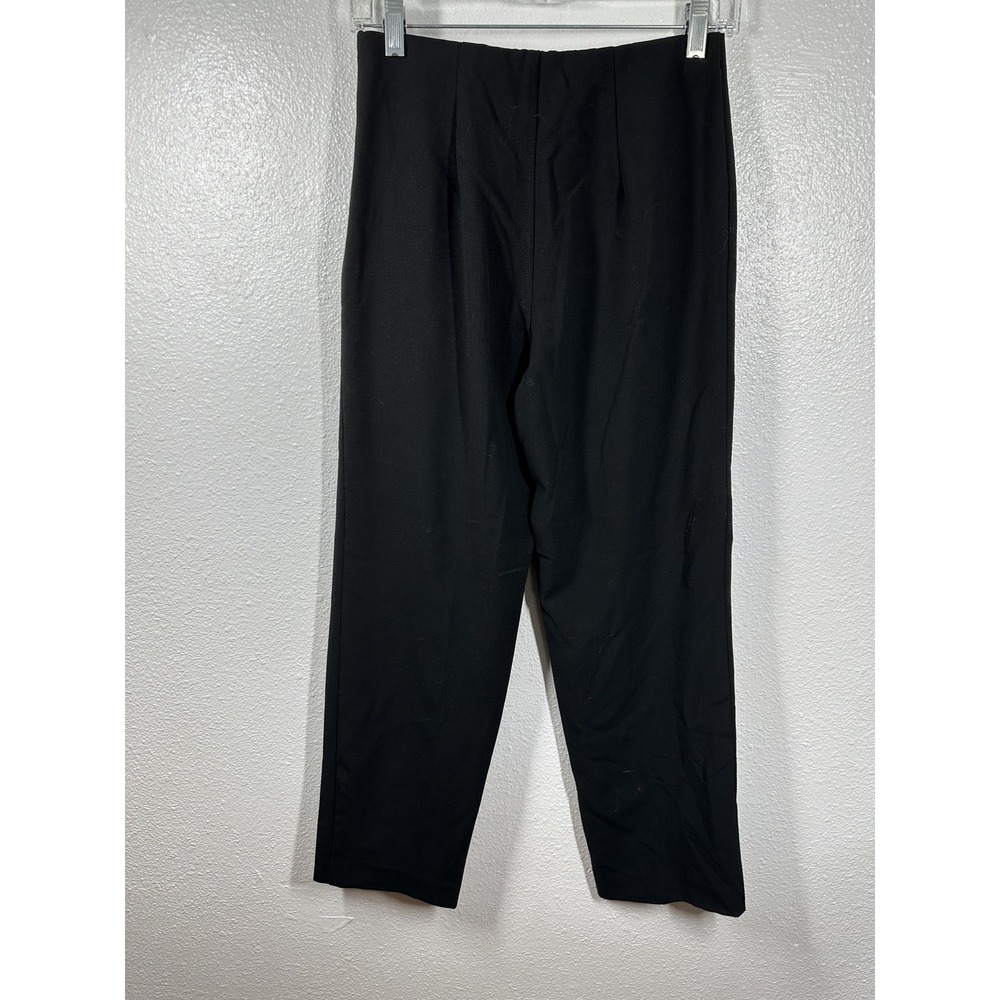 NYCC Pants Womens Small Black Straight Leg Classic Career Office‎ Pull On